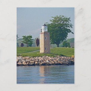 Avery Point Light Postcard