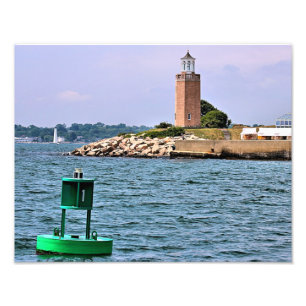Avery Point Lighthouse, Connecticut Photo Print