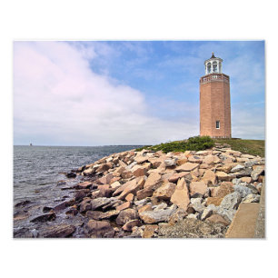 Avery Point Lighthouse, Connecticut Photo Print