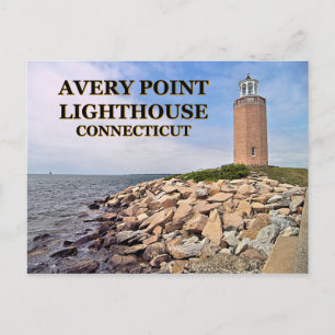 Avery Point Lighthouse, Connecticut Postcard