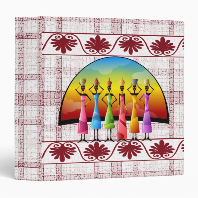 Avery Signature Binder African (Front/Spine)