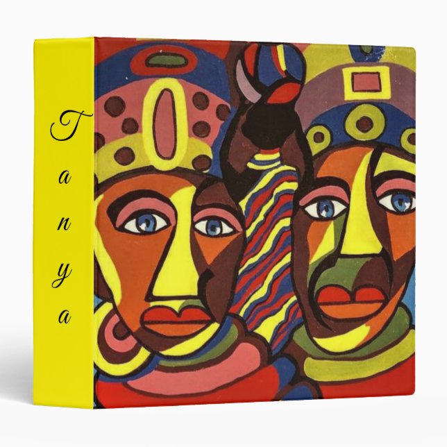 Avery Signature Binder African (Front/Spine)