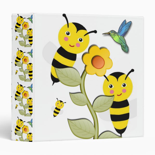 Avery Signature Binder Bumblebee (Front/Spine)