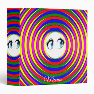 Avery Signature Binder Colourful Colours Eyes