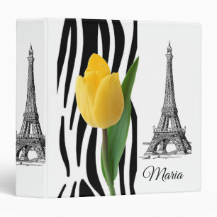 Avery Signature Binder Eiffel Tower