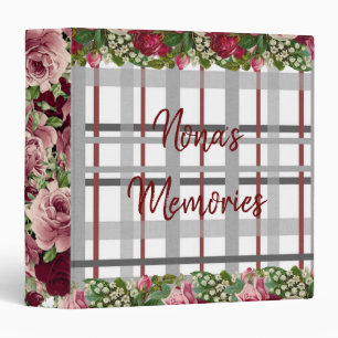 Avery Signature Binder Floral