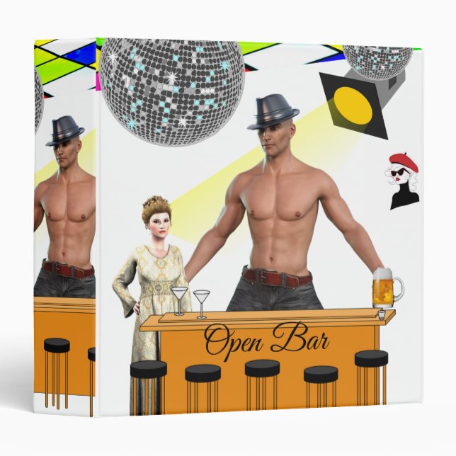 Avery Signature Binder Open Bar (Front/Spine)