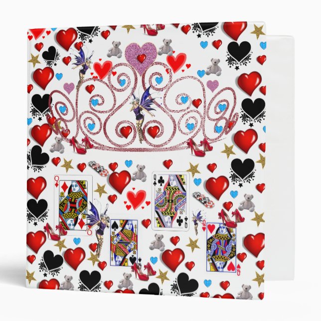 Avery Signature Binder Queen Hearts (Front/Inside)