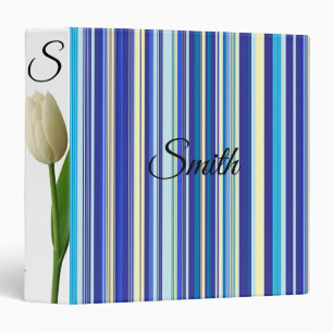 Avery Signature Binder Stripe White Tulip