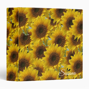 Avery Signature Binder Sunflowers