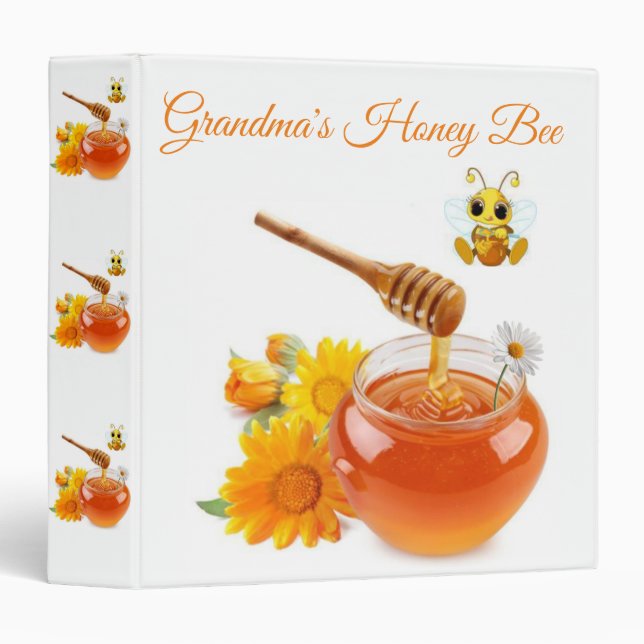 Avery Signature Classeur Honey Bee (Devant/Côté)