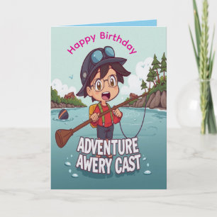 Avery's Adventure Birthday Bash Card