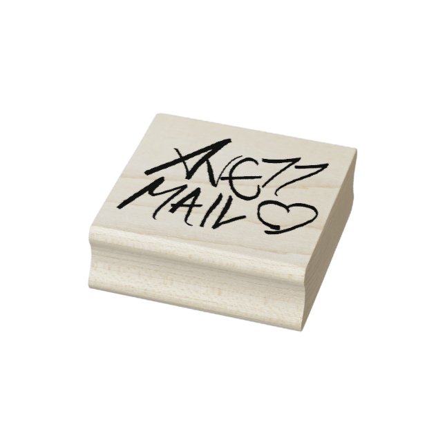 "Avett Mail" Scott rubber stamp (Stamp)