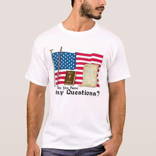 Avez-vous des questions ? T-shirt (Devant)