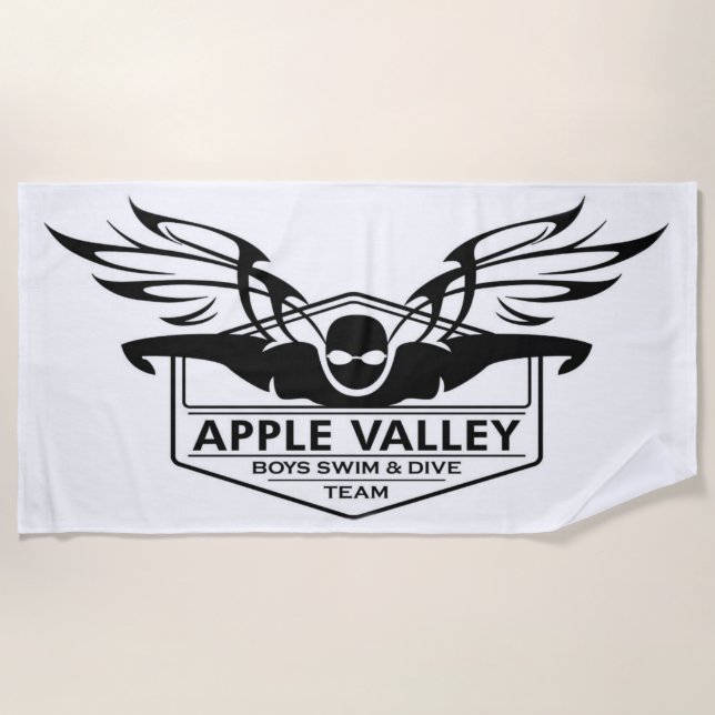 AVHS Swim Dive Logo Serviette (Devant)