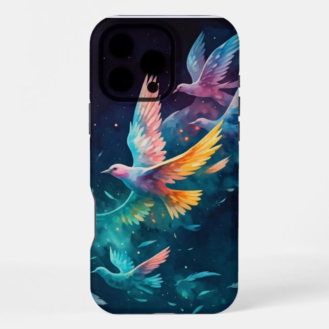 Avian Elegance iPhone Case (Back)