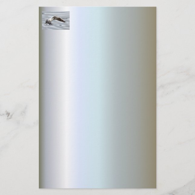 Avian Flight of the Seagull Stationery (Front)