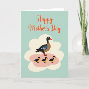 Avian Mothers Day Scene Card