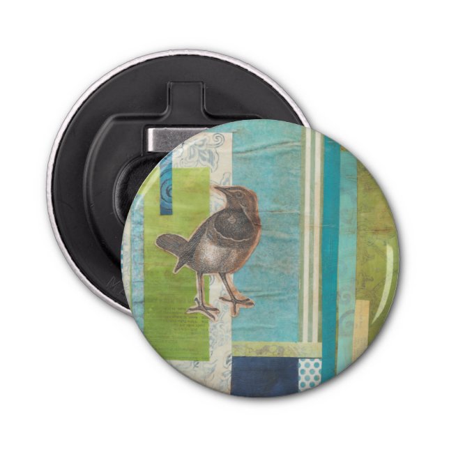 Avian Scrapbook I Bottle Opener (Front)