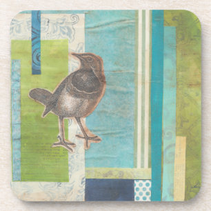 Avian Scrapbook I Coaster
