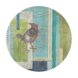 Avian Scrapbook I Cutting Board