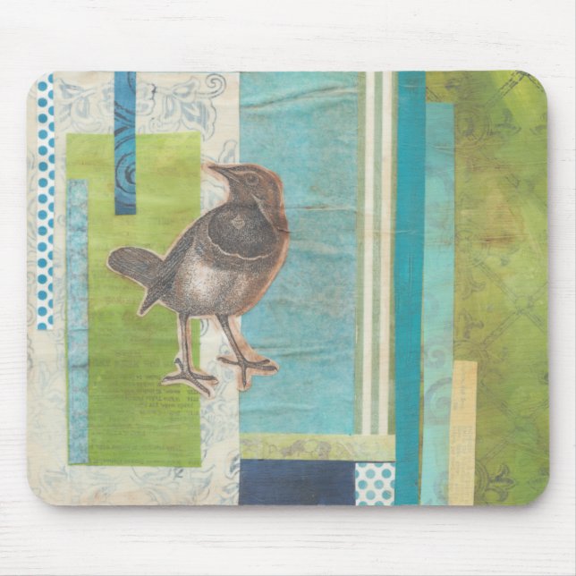 Avian Scrapbook I Mouse Pad (Front)