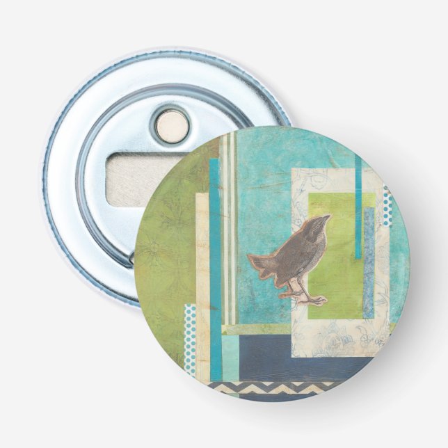 Avian Scrapbook II Bottle Opener (Front)