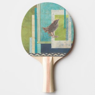 Avian Scrapbook II Ping Pong Paddle