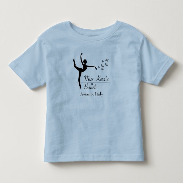 Aviano Ballet Program Toddler T-Shirt (Front)