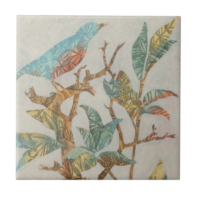Aviary Collage I Tile (Front)