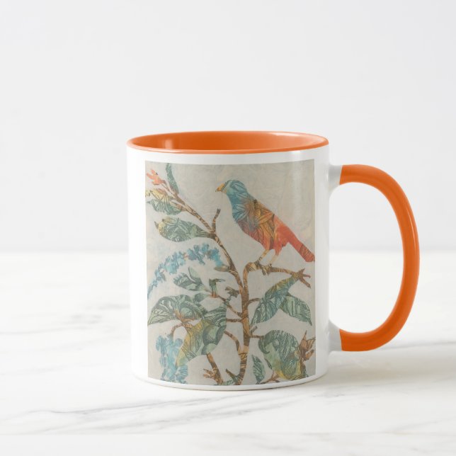 Aviary Collage II Mug (Right)
