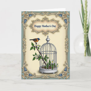 Aviary Mothers Day Card