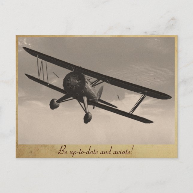 Aviate! Postcard (Front)