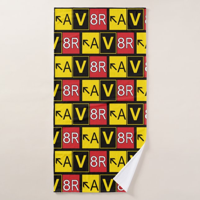 Aviateur - AV8R - (Serviette de bain)