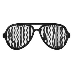 Aviateur Lunettes de fête de swag pour les adultes