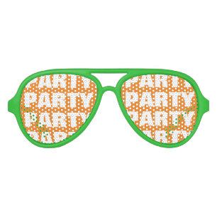 Aviateur Lunettes de fête Lunettes personnalisables amusa
