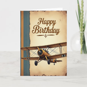 Aviation Adventure Birthday Card