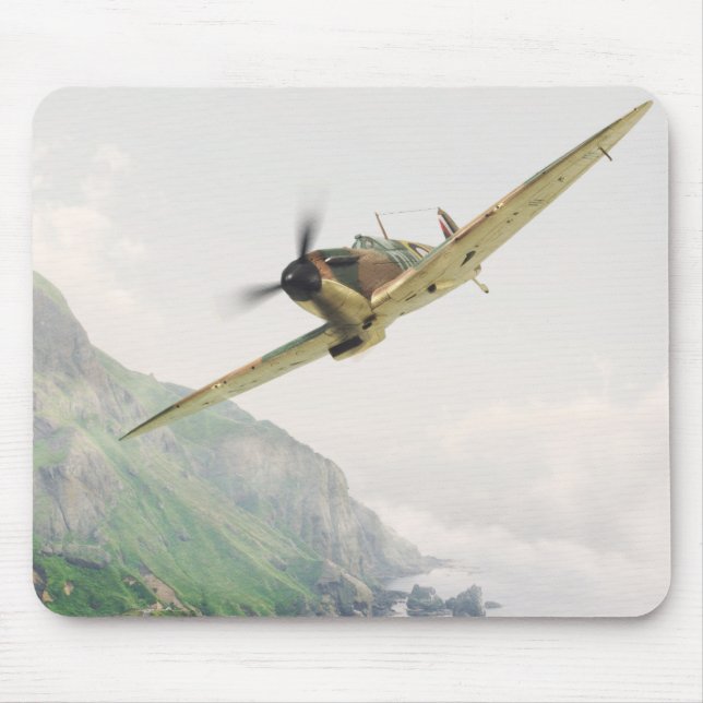 Aviation Art Mousepad "The Spitfire Mk.I" (Front)