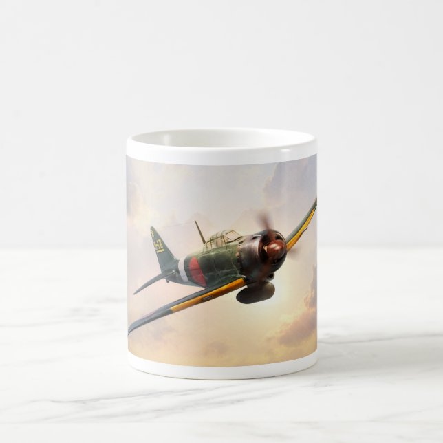 Aviation Art mug "A6M Zero" (Centre)