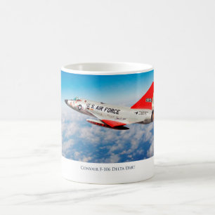 Aviation Art Mug "Convair F-106 Delta Dart"