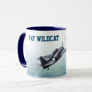 Aviation Art Mug "F4F Wildcat"