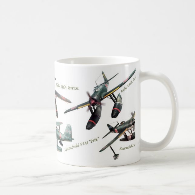 Aviation Art mug "Japanese float planes" (Right)