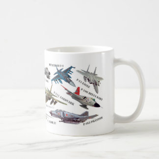 Aviation Art mug "Jet fighter"ジェット戦闘機のマグカップ