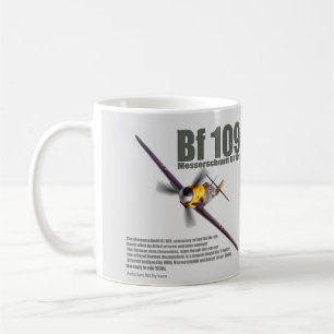 Aviation Art mug “Messerschmitt Bf 109 "