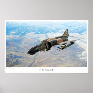 Aviation Art Poster "F-4 Phantom II"