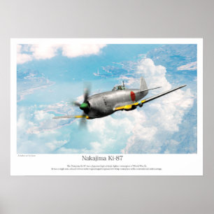 Aviation Art Poster "Tachikawa Ki-94 II"