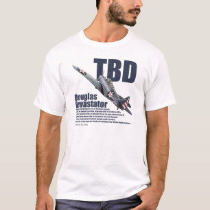Aviation Art T-shirt “Douglas TBD Devastator"