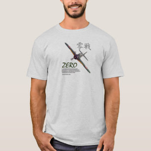 Aviation Art T-shirt "Mitsubishi A6M Zero"