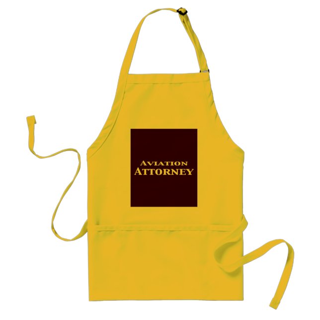 Aviation Attorney Gifts Standard Apron (Front)