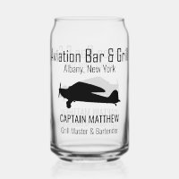 Aviation Bar & Grill Beer Glasses